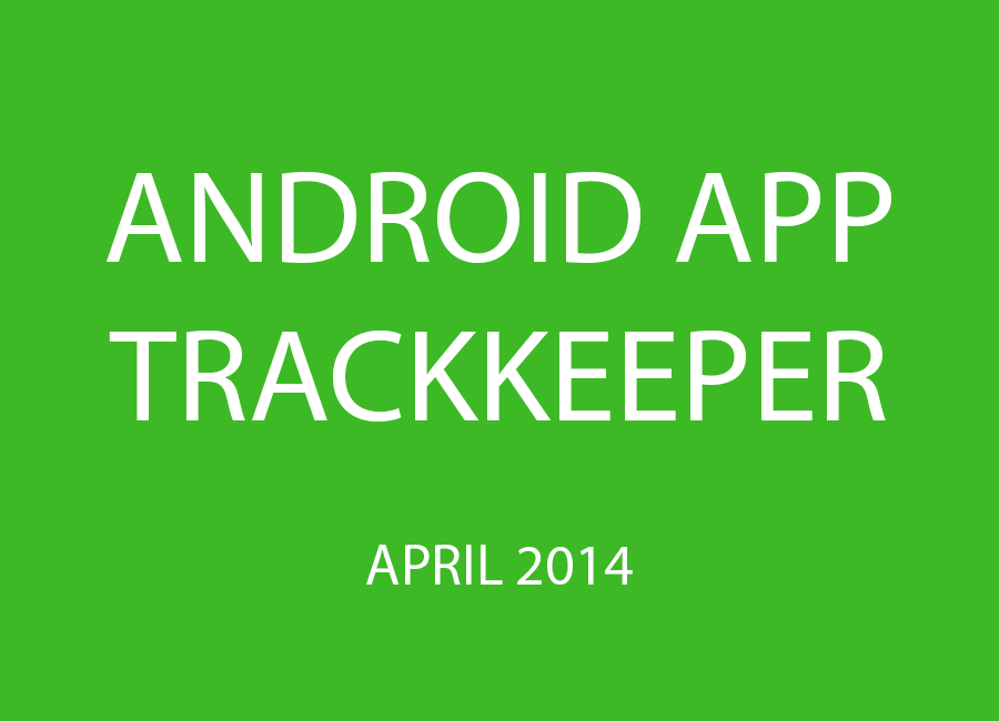 Android applicatie trackkeeper